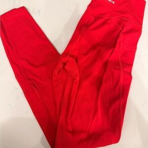 Alphalete Red Leggings